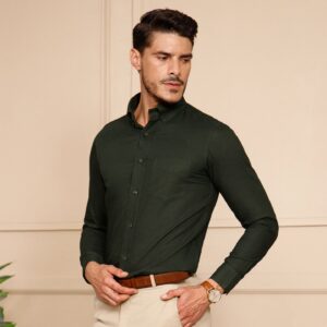 Pine Grove Solid Oxford Shirt