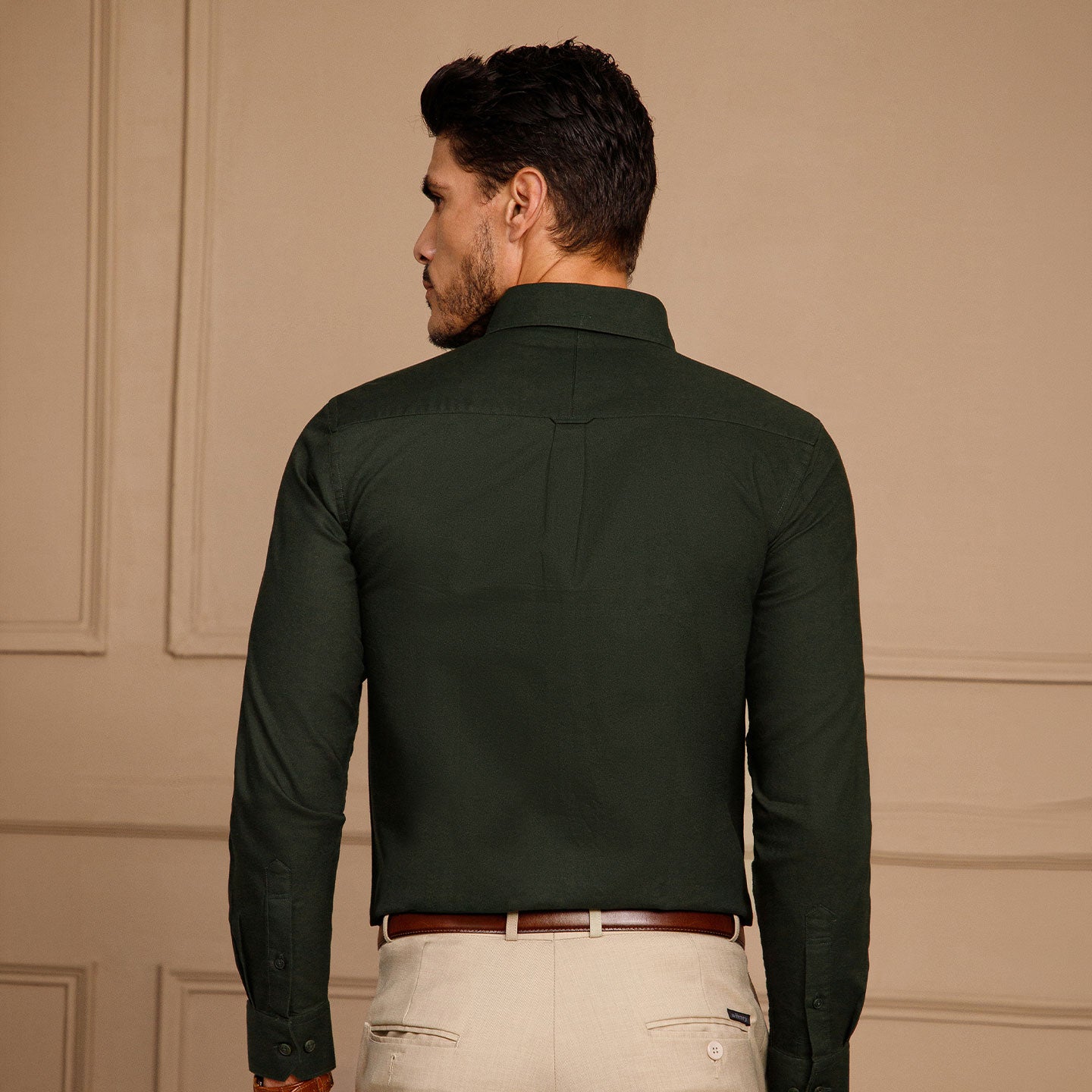 Pine Grove Solid Oxford Shirt - Image 2