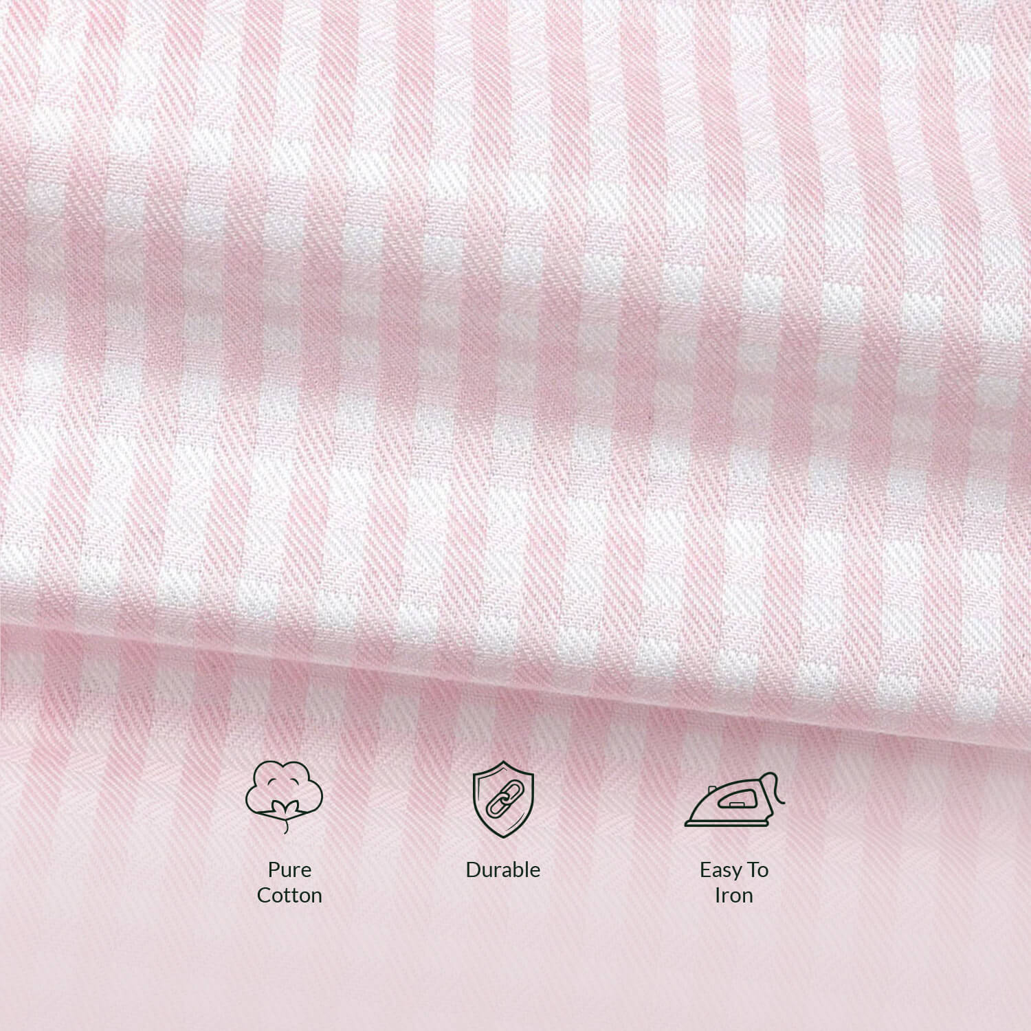 The Blossom Plaid 2-Ply Cotton Check Shirt — Blush Pink - Image 8
