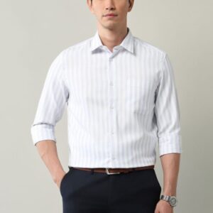 Men Striped Formal Shirt