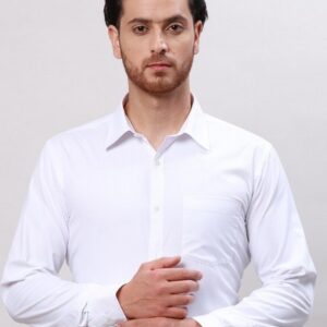 Spread Collar Slim Fit Formal Shirt