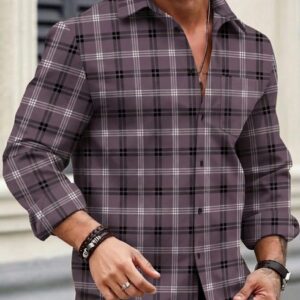 Men Comfort Checked Casual Shirt